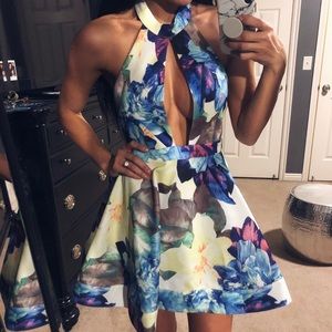 Summer floral dress